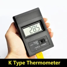 Compteur de température numérique TM-902C (-50C à 1300C) capteur de thermomètre de Type K + détecteur de sonde Thermocouple pour usine/laboratoire/maison