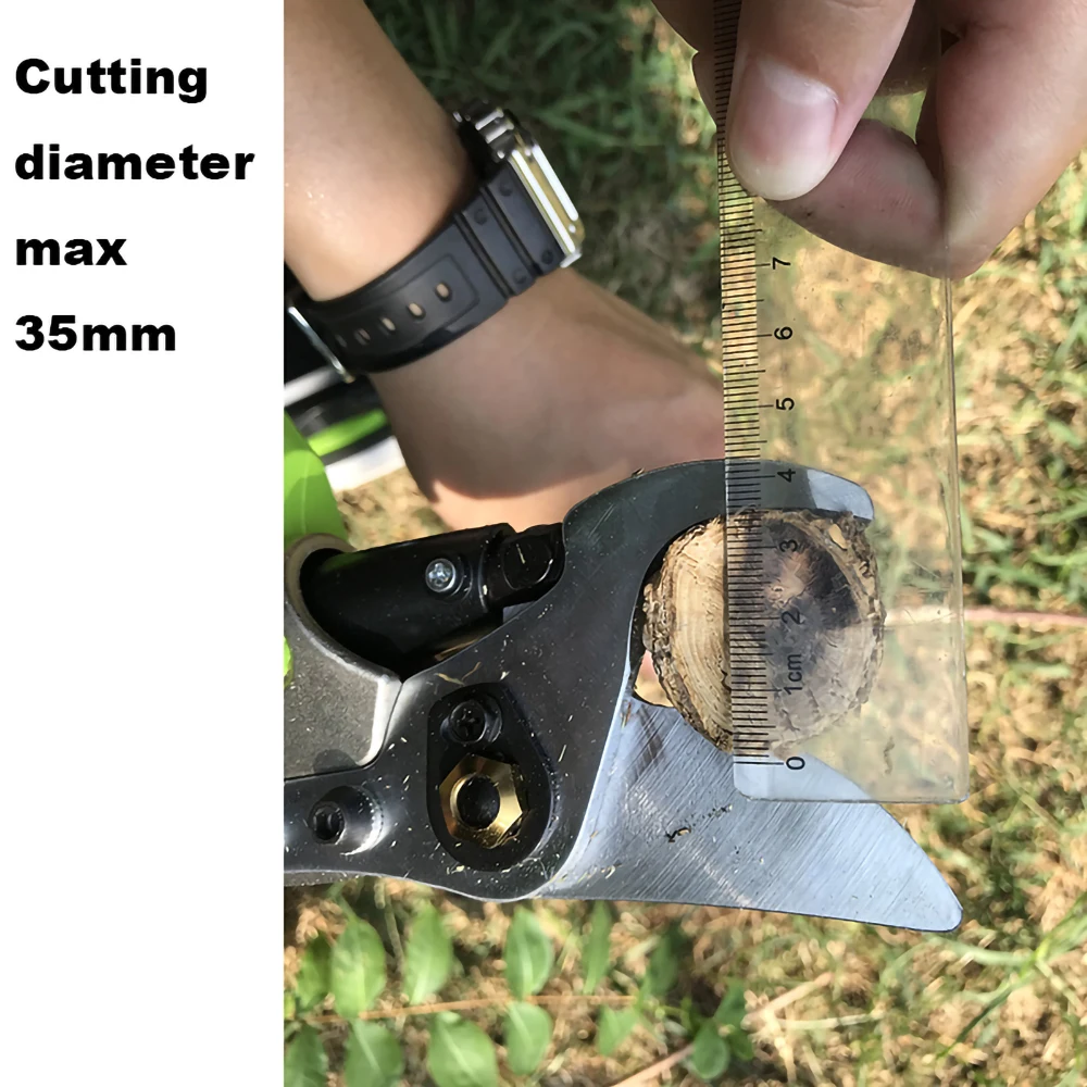 GREENWORKS 40V Electric Pruning Shears Brushless Motor Professional Home Garden MAX 3.5mm Lithium Battery Garden Pruner Scissors 3
