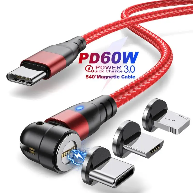 Магнитный кабель для быстрой зарядки 60 Вт USB C | Мобильные телефоны и аксессуары
