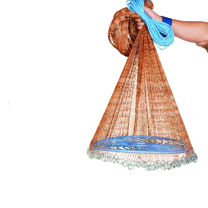 

Casting Net 2.1m-3.0m Cast Net Small Mesh Fishing Net Pendant Fishing Network Cast Monofilament Netting Fishing Tackle Pesca