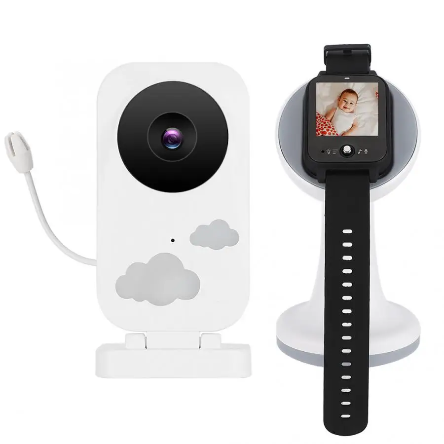 1.5 in Wireless Baby Monitor Video Style Night Intercom Security Camera 100-240V Wireless Monitor