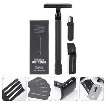 

1 Set Sharp Shaving Razor Manual Beard Shaver for Salon Store Home Travel