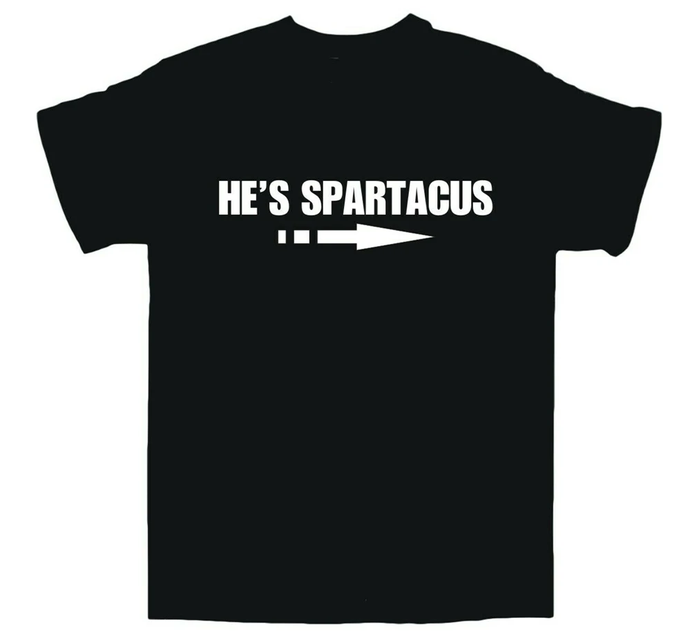 He'S Spartacus T-Shirt Kirk Douglas Movies Birthday Christmas Large Funny Tee Shirt |