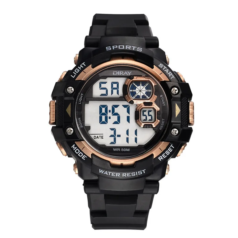 

Association Rui Multi-functional Electronic Watch LED MEN'S Watch Outdoor Sports Watrproof Watch AliExpress Hot Batch of a Gener