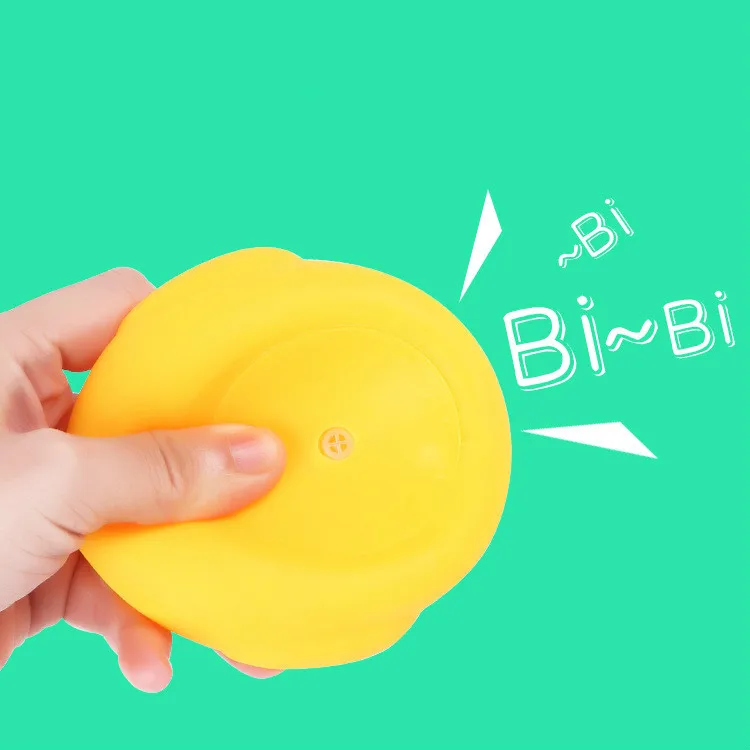 10 комплектов маленькая Желтая утка детские игрушки для ванной набор звуковых