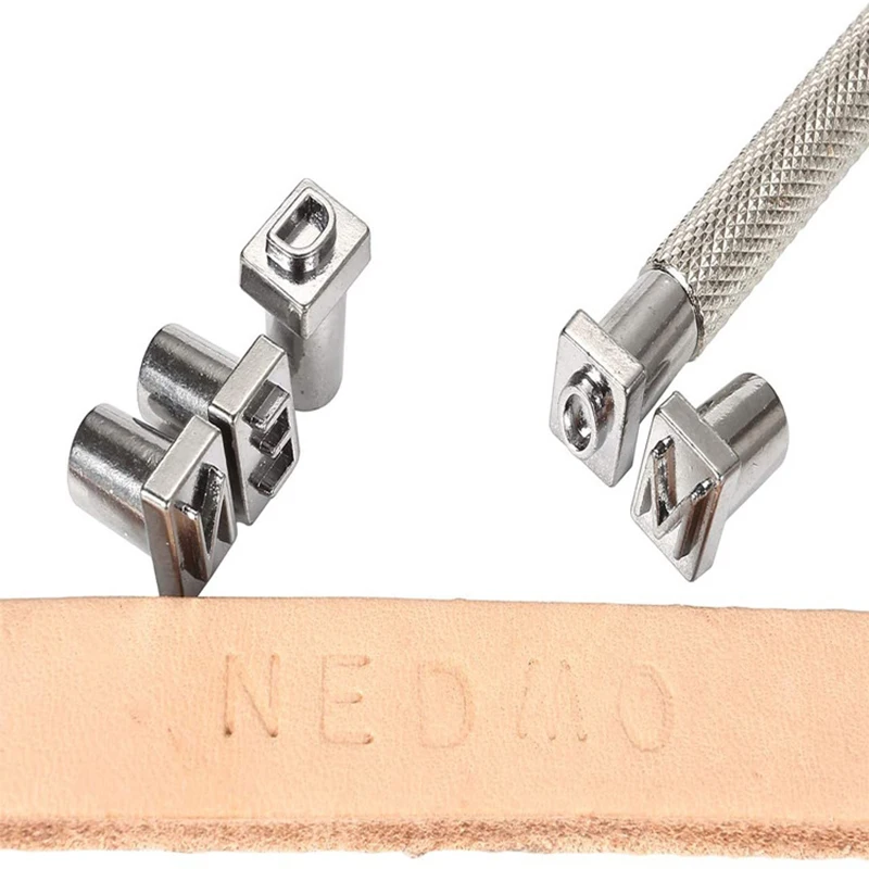 

SMVAUON-Набор штампов для буквенно-цифровой печати, инструменты для тиснения кожи, искусство кожи ручной работы, штампы с тиснением, сделай сам, 36 комплектов