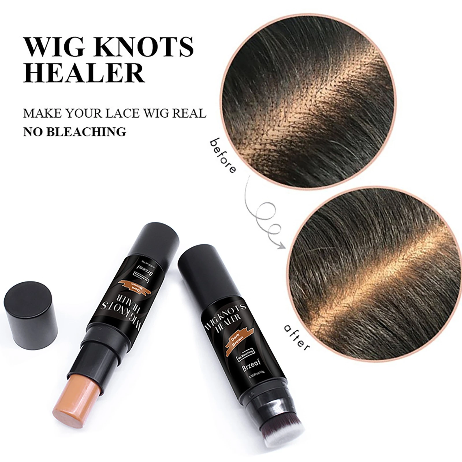 lace hair dye stick Hair Color Modify Cream lace Wig Stick knots healer