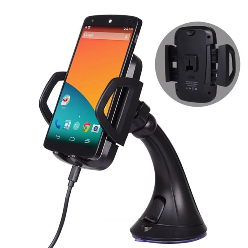 

Dior Families, 5W Qi Car Mounted Wireless Charging Bracket Suitable for IPhone8/X Suitable for 3-Star Note8