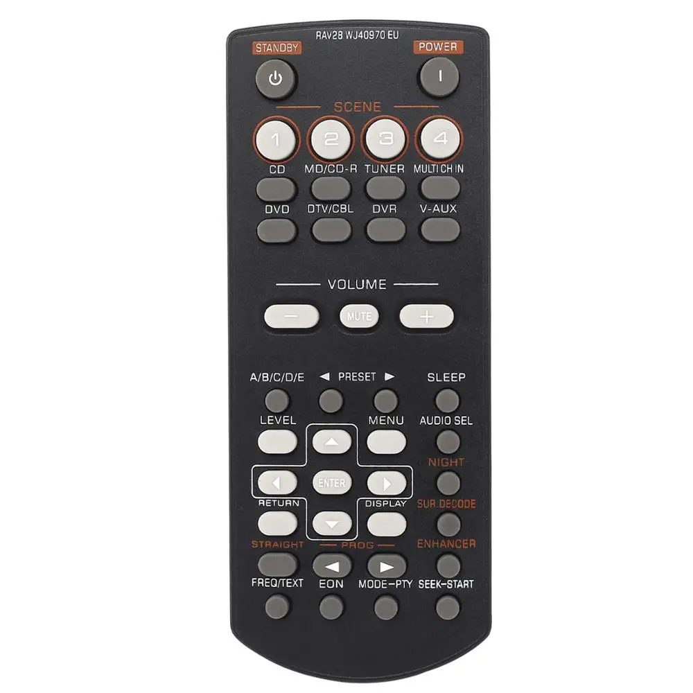 Nuovo Telecomando Rav28 Wj40970 Eu Per Ricevitore Yamaha Av Amplificatore Home Theater Dvd Htib-6800 Htr6030 Rav34 Rav250 Rx-V361
