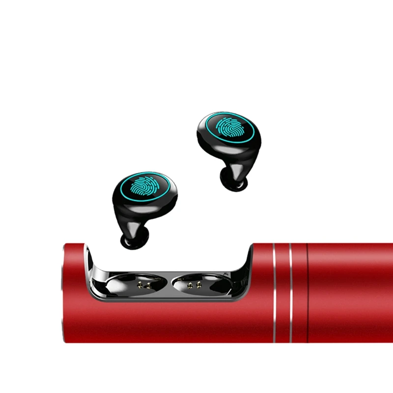 Tws Ipx7 водонепроницаемый Bluetooth 5,0 Наушники Hi-Fi настоящие беспроводные наушники мини-прессованное управление Стерео наушники с зарядной коробкой головки
