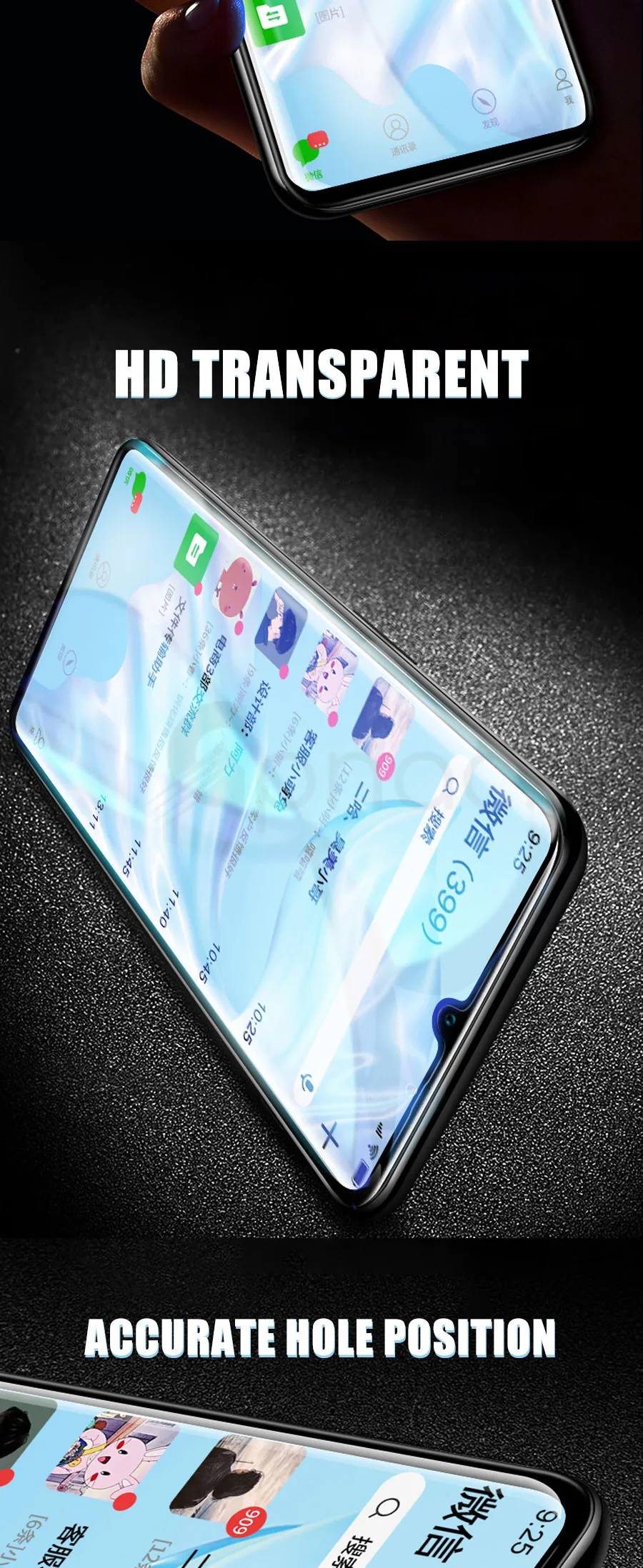 9D Защитное стекло для huawei P30 P20 Pro P30 P20 P10 Lite Plus P Smart закаленное защитное стекло для экрана