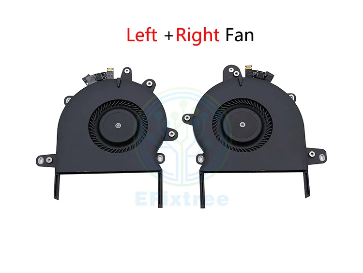 Right and Left Fan Вентилятор охлаждения процессора ноутбука для Apple Macbook Pro retina 1" A1706 левый вентилятор правый вентилятор набор замена - Цвет лезвия: Right and Left Fan