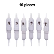 10 шт./лот Liberty татуировки картридж иглы одноразовые полуперманентный макияж бровей Тату машина ручка поставка Макияж глаз Красота