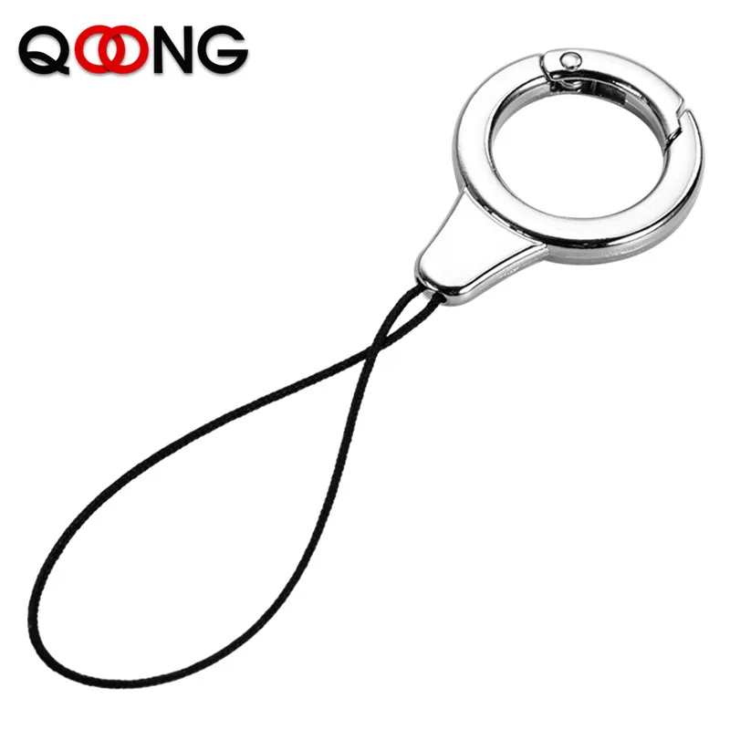 2PCSMultifunctionKeyChainHolderBlackRopePhoneLanyardKeyRingMetalCarKeychainU.jpg