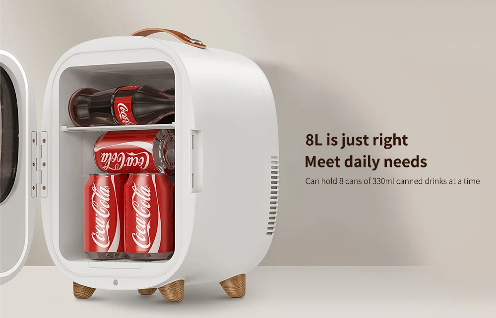 Baseus Desktop Mini Refrigerator 8L is just right Meet daily needs