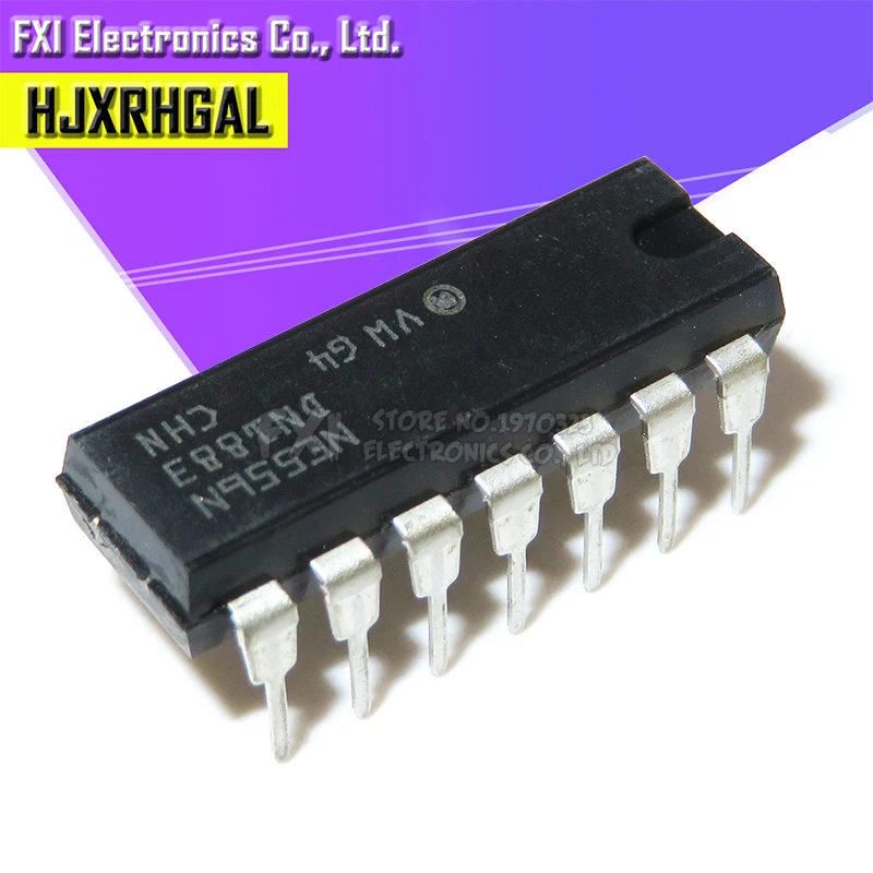 10PCS NE556N NE556 DIP14 DIP New original | Электронные компоненты и принадлежности