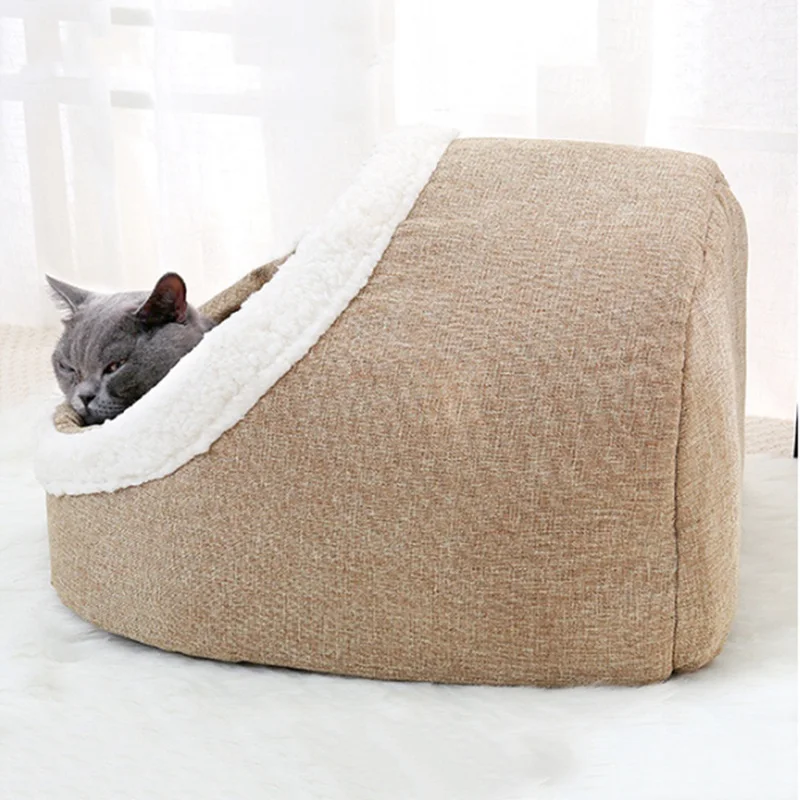 Новое поступление домик для кошек Comfortale, собачий питомник, мягкий диван для питомца, для щенка, котенка, складная кровать для кошки, теплая клетка для питомца, прочное собачье гнездо
