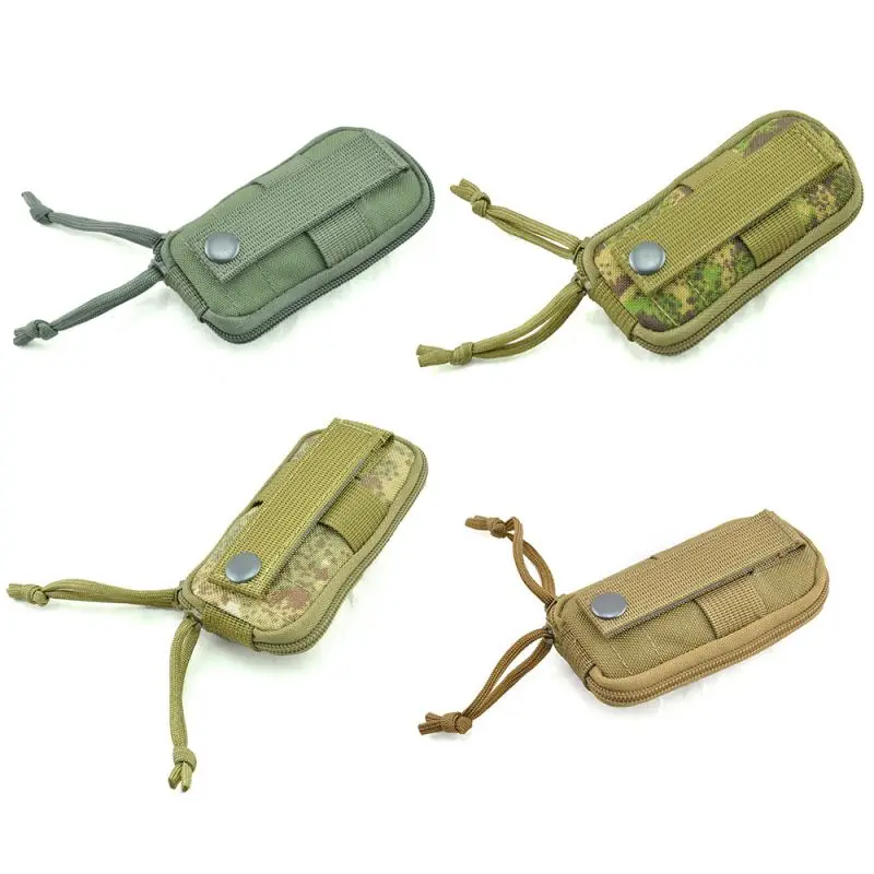 Folding Water Bottle Bag 1000D Military Combat Tactical Dump Drop Kettle Bag Hiking Hunting Water Bottle