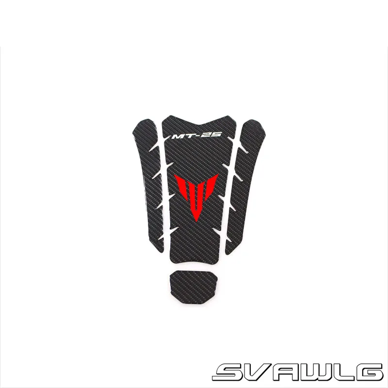3D в Fibra di Carbonio Tappo Serbatoio газовая прокладка наполнитель Copertura Decalcomanie Fit YAMAHA MT-25 MT-03 MT25 MT03 - Цвет: 7