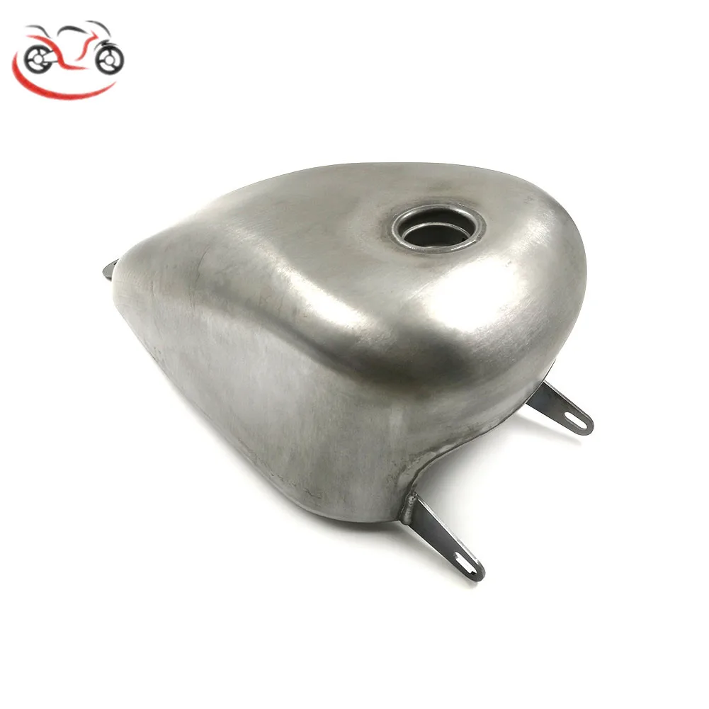 Motorcycle Modified Fuel Can Gas Oil Tank for Yamaha Virago XV400 5L Fuel tank cap mounting accessories Unpainted Dedicated