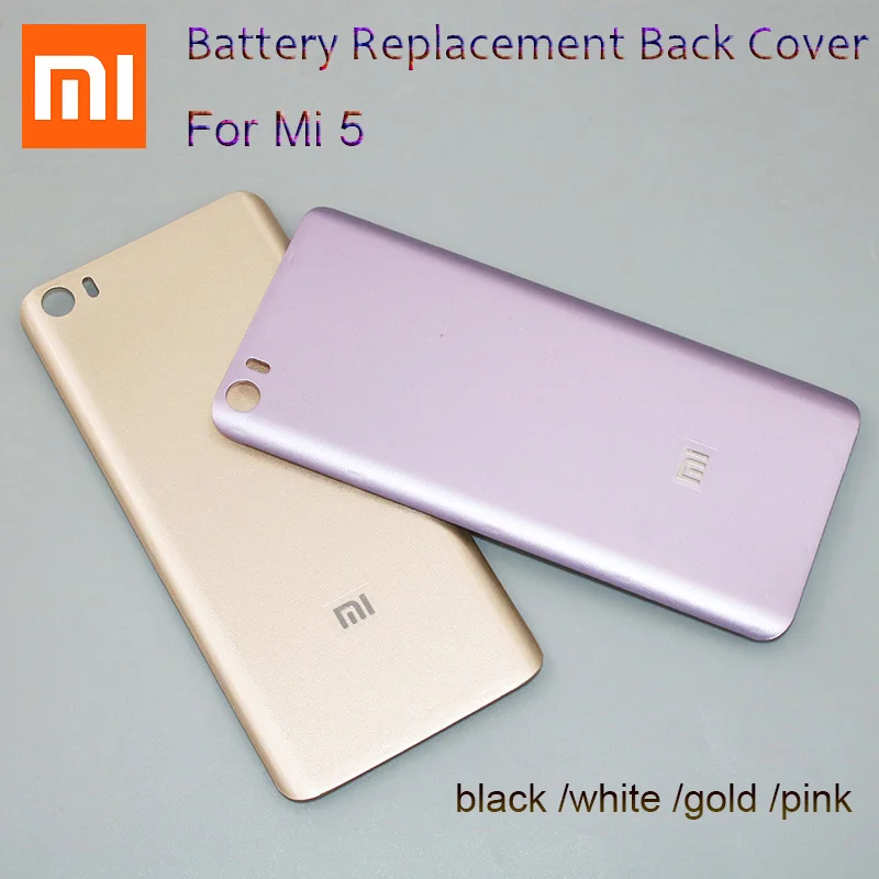Оригинальный аккумулятор Xiaomi mi 5 Пластиковая Задняя Крышка задняя крышка корпуса