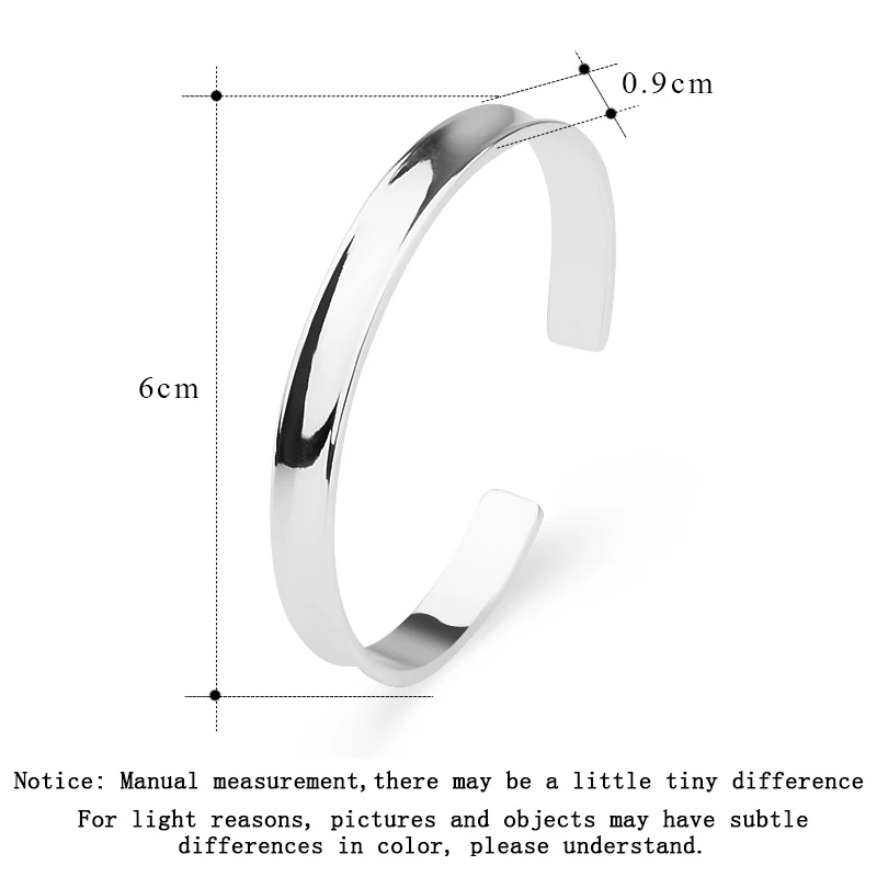MISANANRYNE хорошая 1 шт Серебряный Цвет Модный тонкий красивый Браслет-манжета