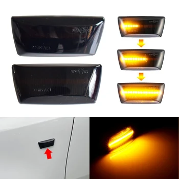 

2Pcs Dynamic LED Side Marker Light Flowing Turn Signal Light Blinker For Opel Insignia Astra H Zafira B Corsa D Chevrolet Cruze