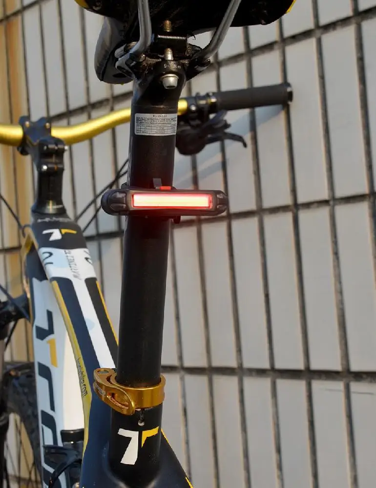 HiMISS ZTTO Водонепроницаемый MTB передний задний USB Перезаряжаемый Безопасный светодиодный светильник головной светильник велосипедный задний светильник