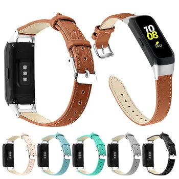 

Replacement Watchband For Samsung Galaxy Fit-e R370 Belt High Quality PU Leather Wrist Bracelet Strap Sport Watch Band Strap