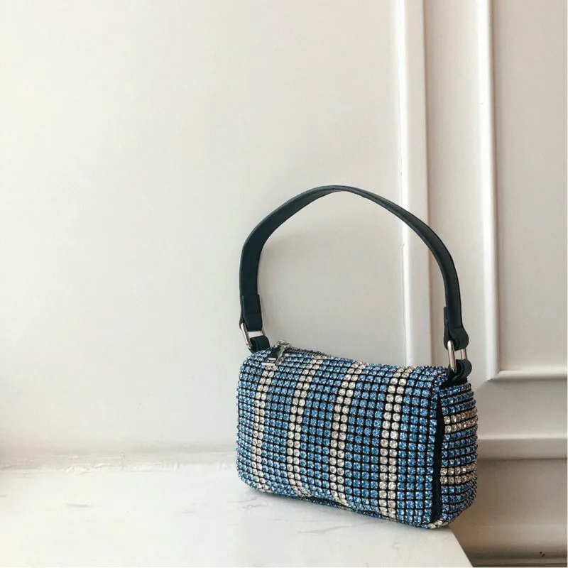 BXX Sac/ модные осенне-зимние роскошные женские сумки дизайнерские высококачественные кожаные цветные стразы сумка через плечо ZE573