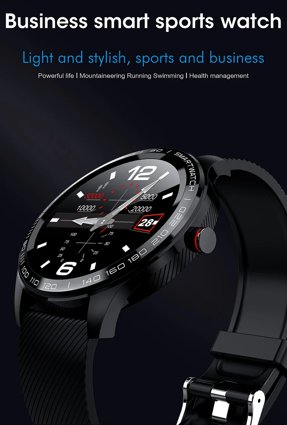 Смарт-часы Timewolf TW9 ECG PPG для мужчин, полный круглый экран, сердечный ритм, умные часы IP68, водонепроницаемые Смарт-часы для мужчин, для Android IOS
