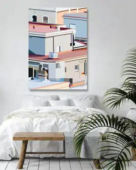 

Barcelona Art Art canvas Poster Home Decor 12x18 24x36inch