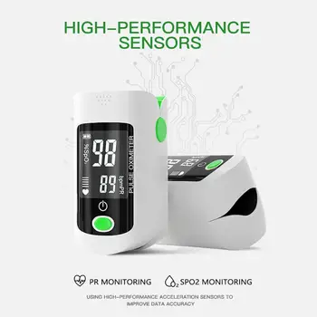 

In Stock!! Blood Oxygen Monitor Finger Pulse Oximeter Oxygen Saturation Monitor Heart Rate Health Fast Shipping within 24hours