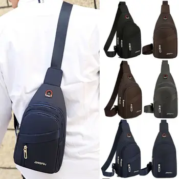 

Men's Fashion Oxford Cloth Chest Bag Anti-theft Chest Strap Strap Shoulder Bag Messenger Bag Chest Shoulder Bags
