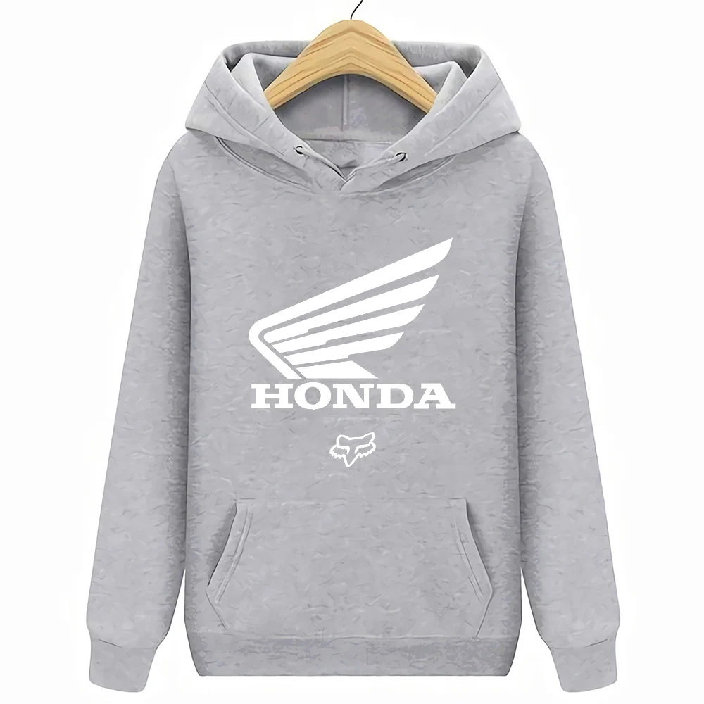 Серый Fox X Honda Basic Cardinal красная одежда толстовки и толстовки - Цвет: Серый