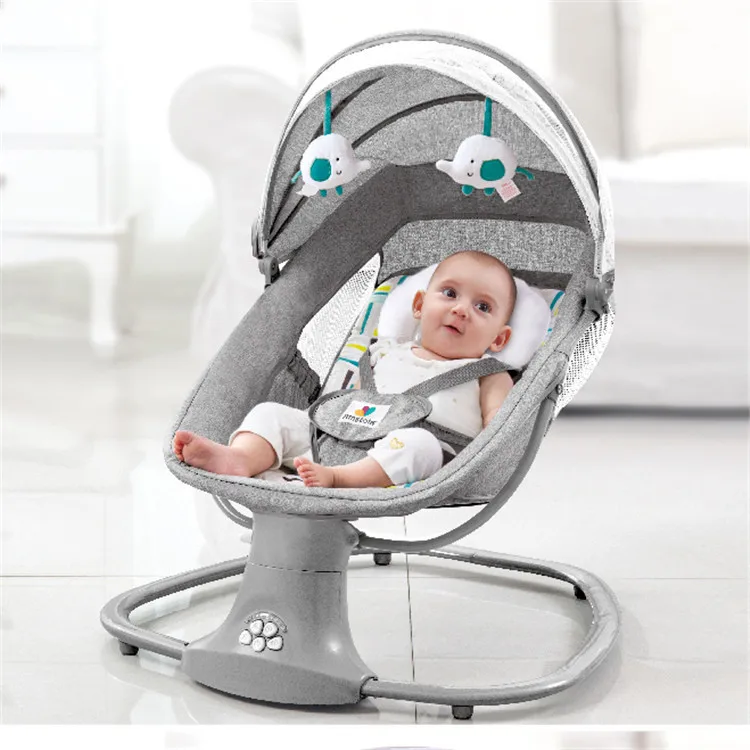 Baby Electric Rocking Chair Newborns Sleeping Cradle Bed Child Comfort Chair Reclining Chair For Baby 0 3 Years Old Cradle Aliexpress