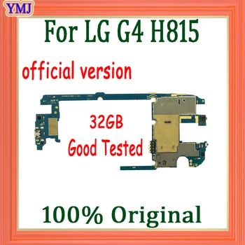

100% Original for LG G4 H815 Motherboard with Full Chips,32gb for LG G4 H815 Logic board with Android System,Free Shipping