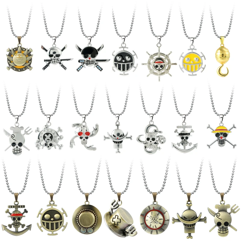 Collana E Braccialetto ONE PIECE Portgas D. Ace - Accessori Cosplay Anime, Lega Acciaio - Foto 9