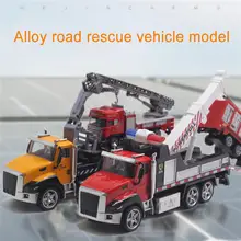 

2Pcs Diecast Rescue Vehicle Fire Truck Pull Back Light Music Model Kids Toy