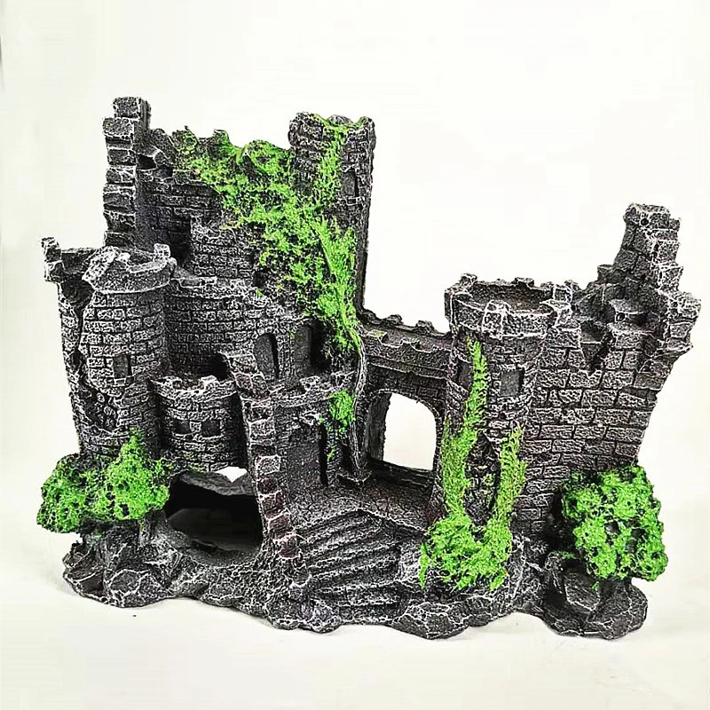 Ornaments Landscaping Simulation Rockery decoration Artificial Resin Rockery Aquarium Stone Moss fish live Aquarium accessories fish tank ornaments mini landscape ornaments fish tank decorations aquarium ornaments