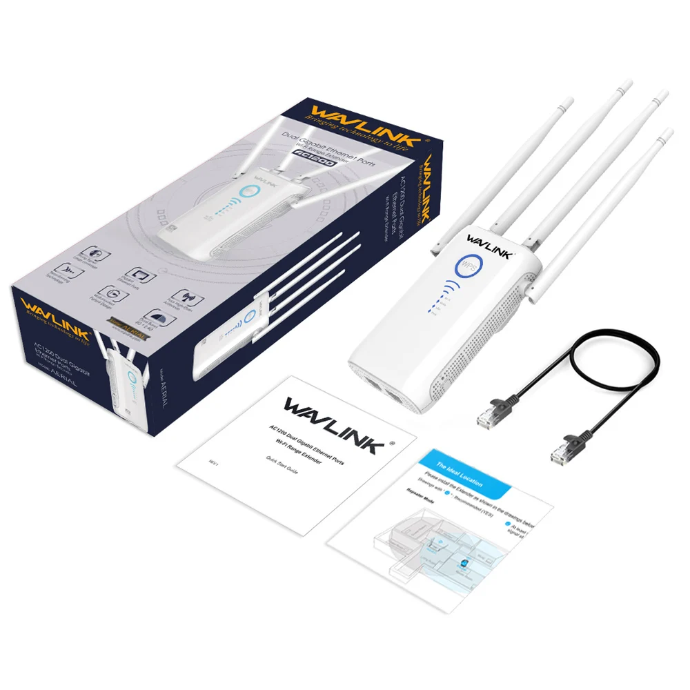 gigabit 1200mbps wi-fi routerrepeateraccess point