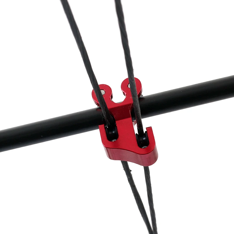 Compound Bow String Splitter for Shooting Archery Hunting, Roller Glide Bow String Separator, Pulley Cable Slide, Hot
