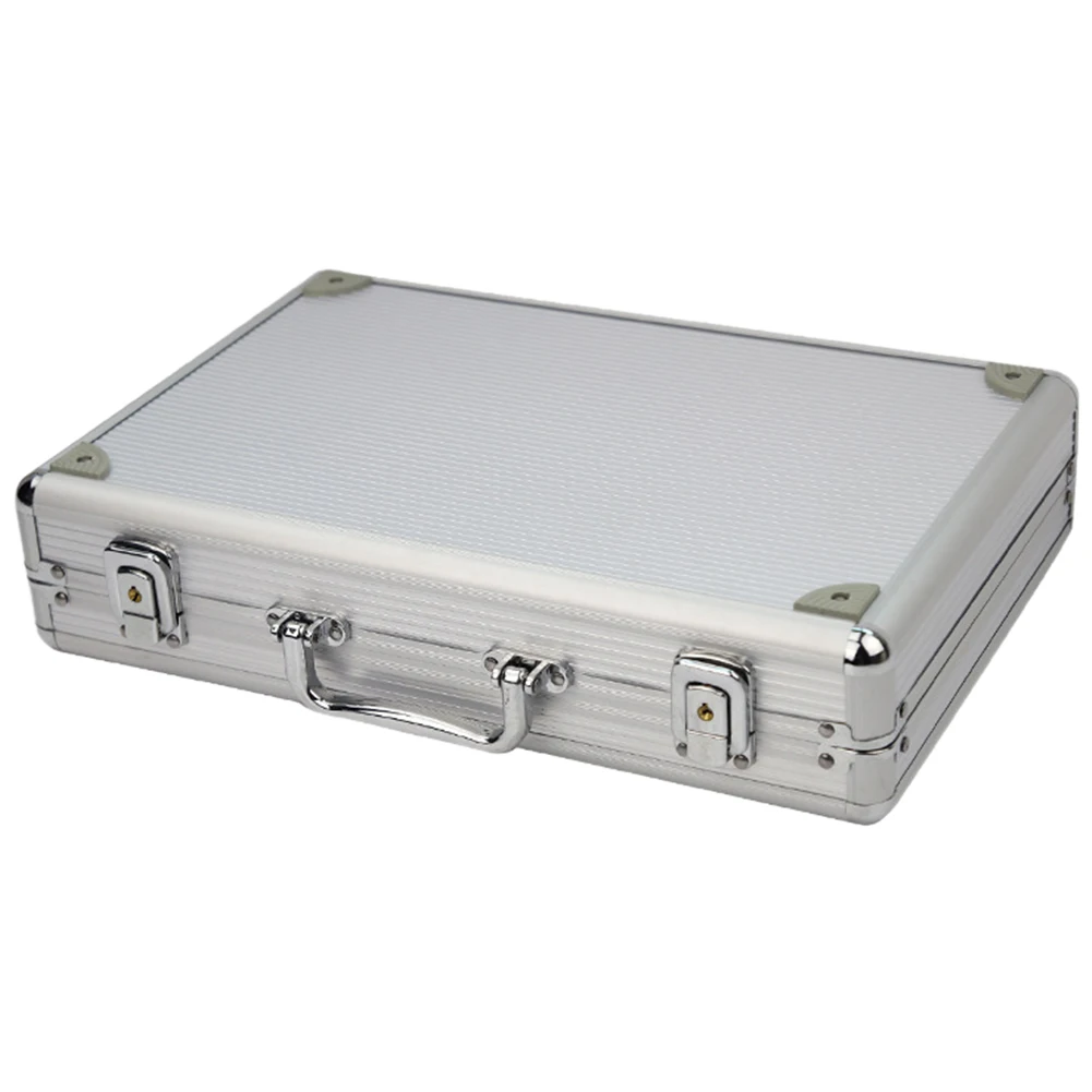 

Gifts Jewelry Storage Collection 24 Grid Suitcase Home Organizer Anti Scratch Watch Box Durable Aluminum Alloy Portable Modern