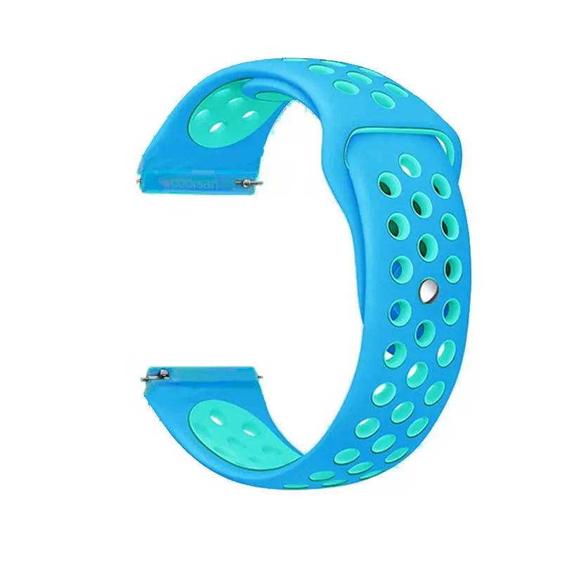 NO.19 10 шт./упак./20 мм/22 мм силиконовый ремешок для Xiaomi Huami Amazfit Bip GTS GTR 42 мм 47 мм ремешок для смарт-браслета Amazfit Stratos темп Ремешок Браслет - Цвет: NO.19