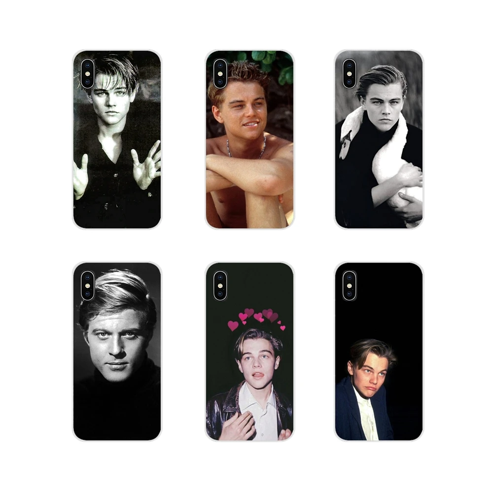 Leonardo Dicaprio Young White Swan Portrait Phone Covers For Samsung A10 A30 A40 A50 A60 A70 M30 Galaxy Note 2 3 4 5 8 9 10 PLUS | Мобильные