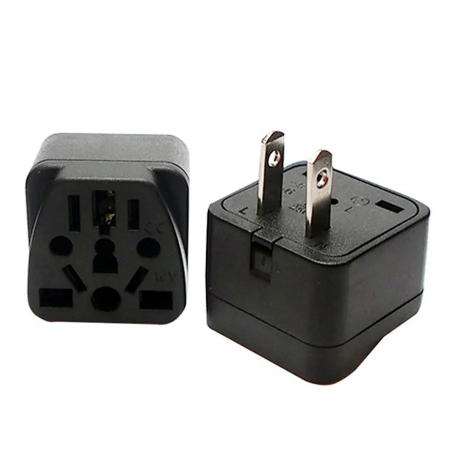 Universal to USA Canada 2 Pin Power Plug Adapter Type B Multi-Outlet AC100~250V 10A | Обустройство дома
