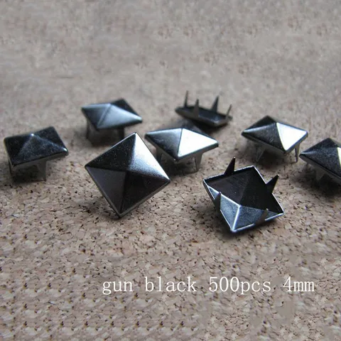 Pcs/Batch Of 4mm Square Four Claw Rivet Buckle Handmade Leather Crafts Decoration Accessories