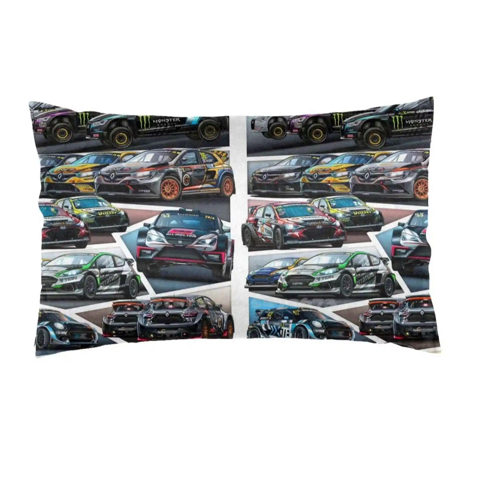 

Fia World Rallycross 2019 - Digital Drawing Pillows Case Bedroom Home Decoration Fia World Rallycross Rally Wrx Rx Racing