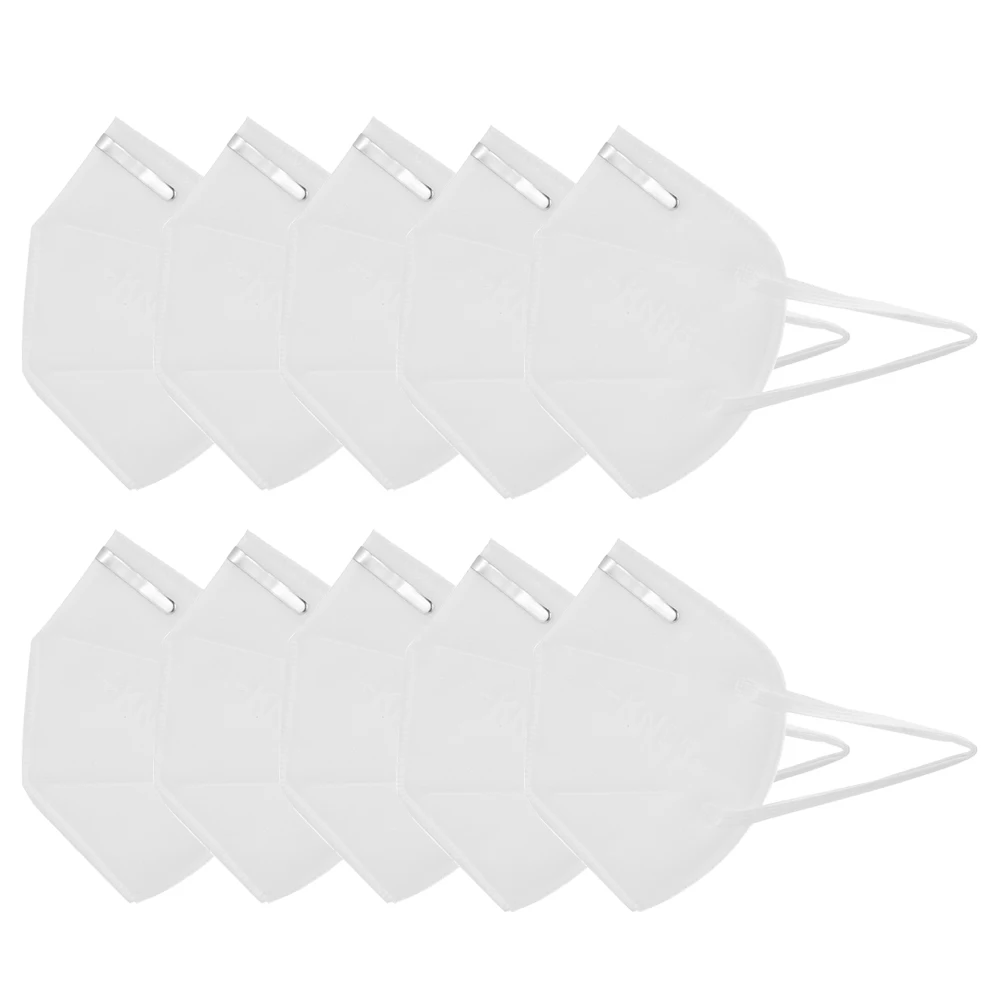 

10PCS/BOX Disposable Mask Soft Breathable Protective Mask Safety Masks 95% Filtration for Dust Particulate Pollution Safe
