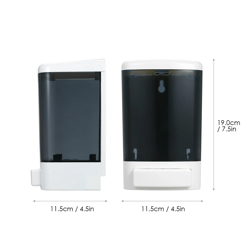1000mL Liquid Soap Dispenser Pump Hand Touch Bathroom kitchen Soap Dispenser Wall Mounted Shampoo Dispenser for Liquid Soap